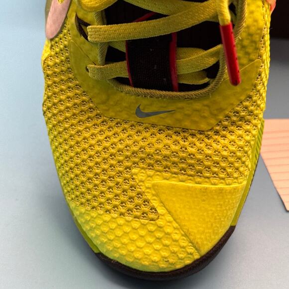 Nike Metcon 7 AMP Volt Bright Spruce Checkered m8 w9.5 - Picture 13 of 13